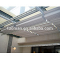 Double driver ceiling blind for sunshade